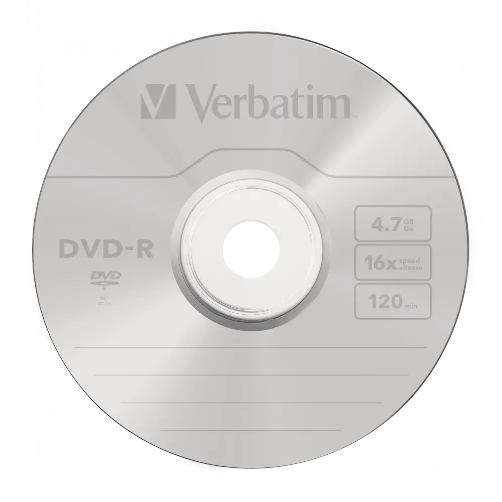 DVD-R Verbatim 4 7GB 16x matt silver AZO 5 buc jewel case