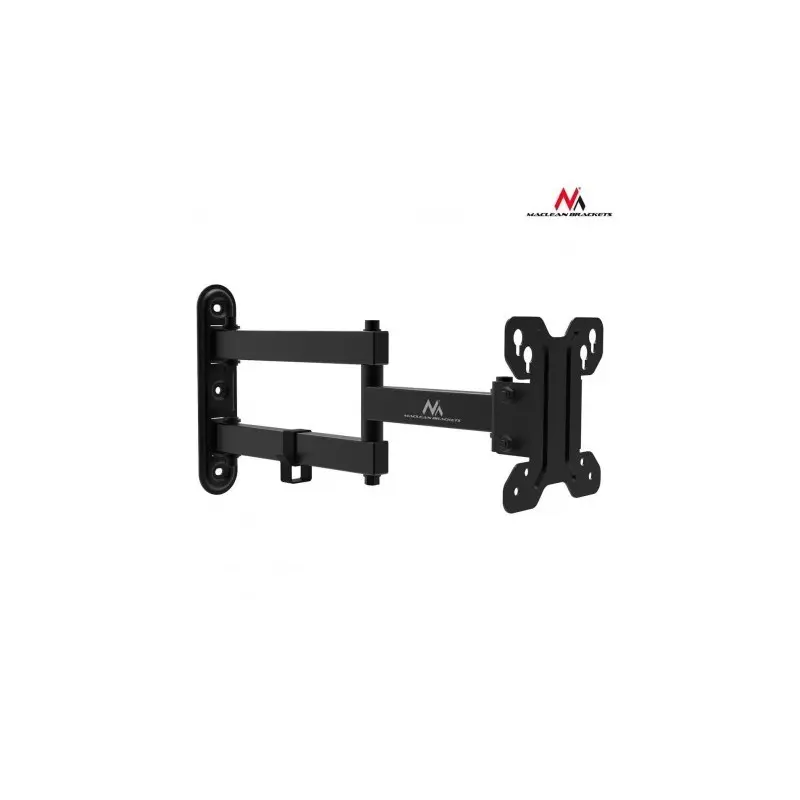 Suport Perete Maclean MC-740, 13″ – 23″, 30 Kg, Negru