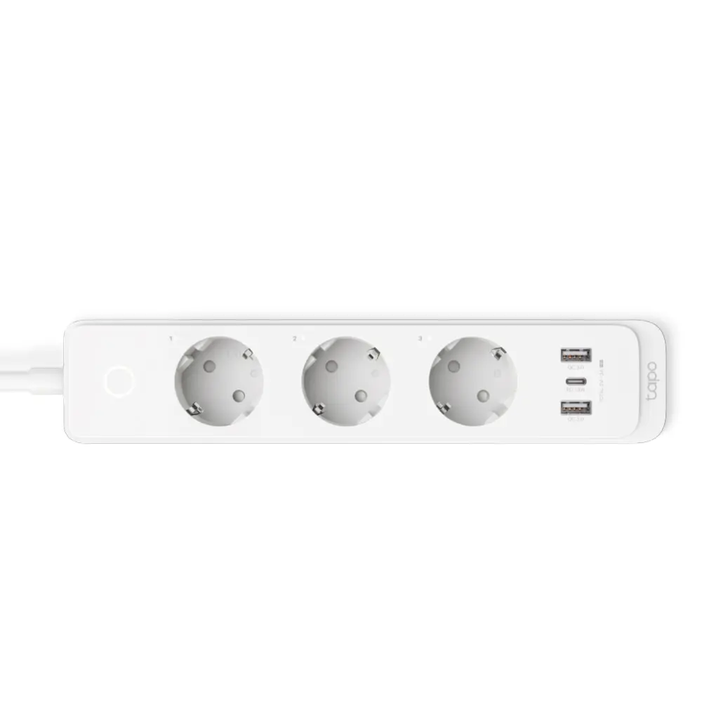 Prelungitor smart TP-Link Tapo P300 3 prize Schuko USB-C