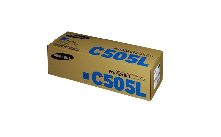 Cartus toner Samsung CLT-C505L/ELS, cyan, 3.5 k – CLT-C505L/ELS