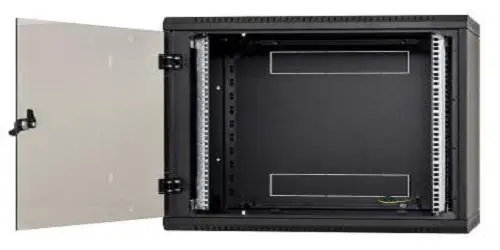 Rack perete Triton RBA-09-AS6 9U 600mm sticlă ventilație activă