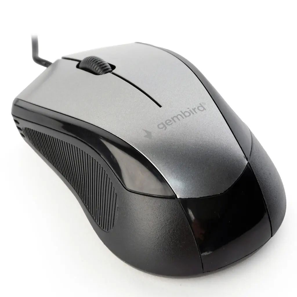 Mouse optic Gembird MUS-6B-01-BG 1600 DPI negru/gri