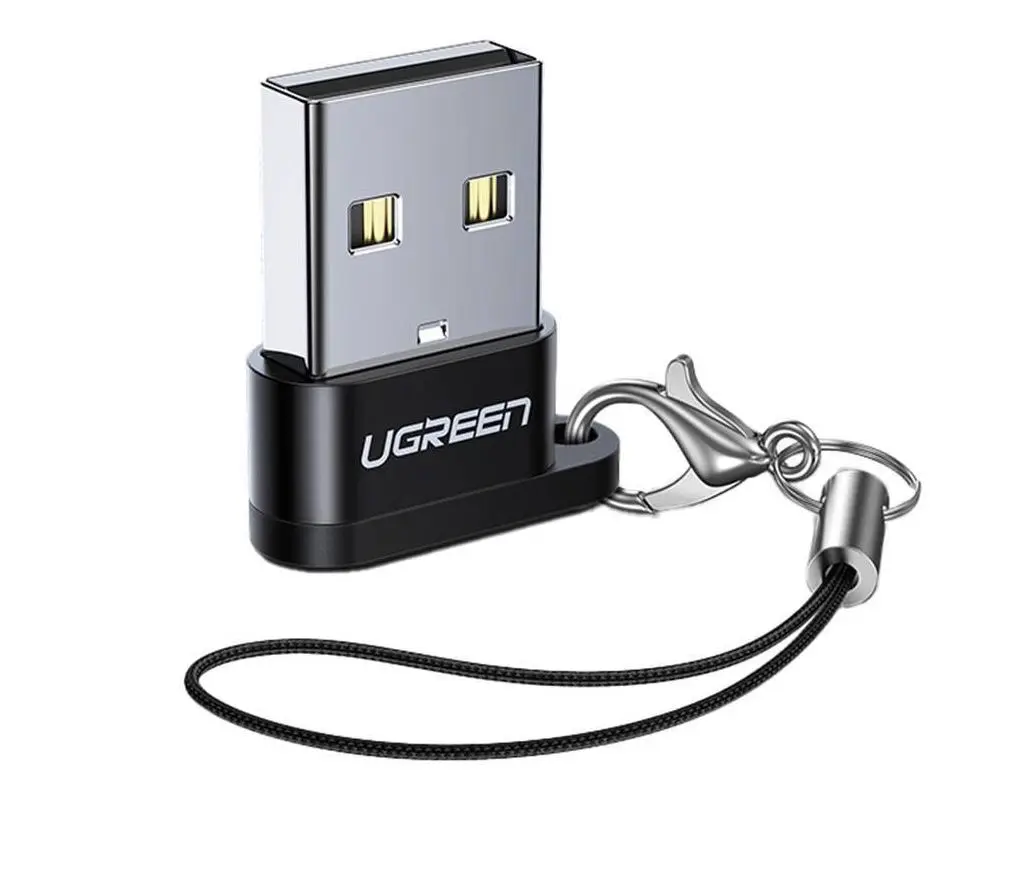 Adaptor Ugreen 50568 US280 USB-A la USB-C 3 A negru