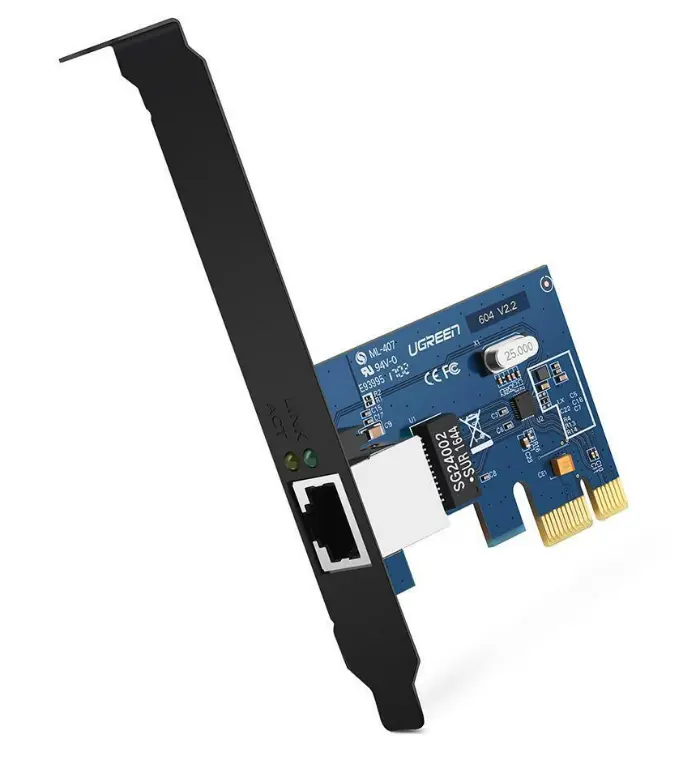 Placa de retea Ugreen, 30771, intern, PCI-E, RJ-45