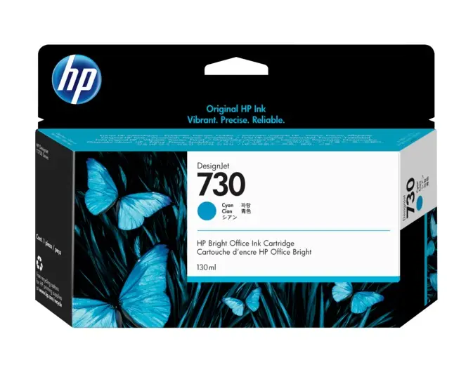 Cartuș cerneală HP P2V62A cyan 730 130ml DesignJet