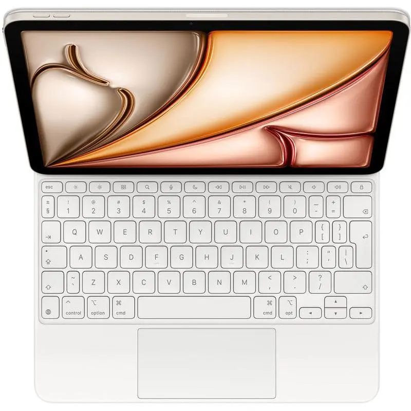 Tastatură Apple Magic iPad Air 13 US albă pentru iPad Air 13″ M3