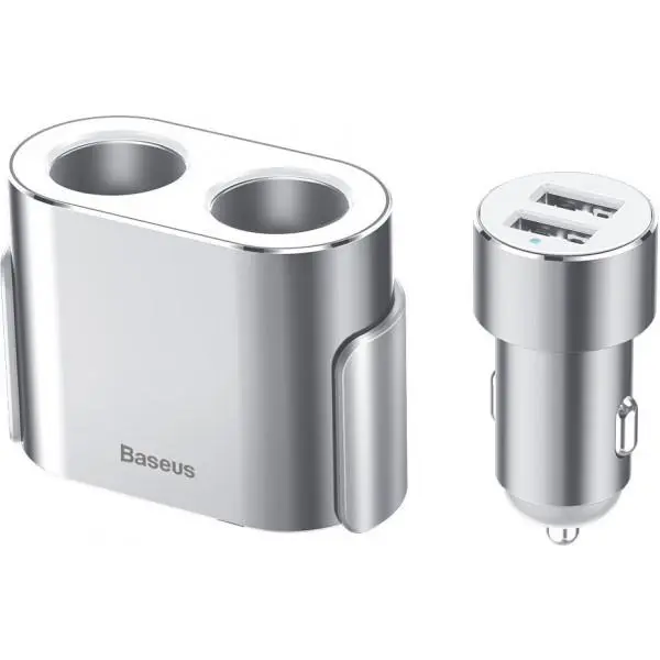 Incarcator auto Baseus High Efficiency 80W argintiu