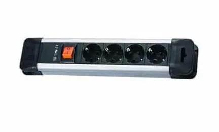 Prelungitor Bachmann Connect Us, 4 prize de tip Schuko, cablu 2m