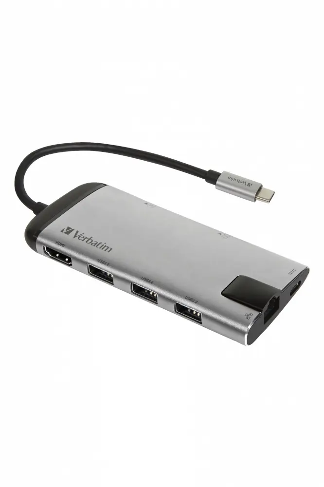 Hub Verbatim USB-C multiport HDMI 4K argintiu 49142