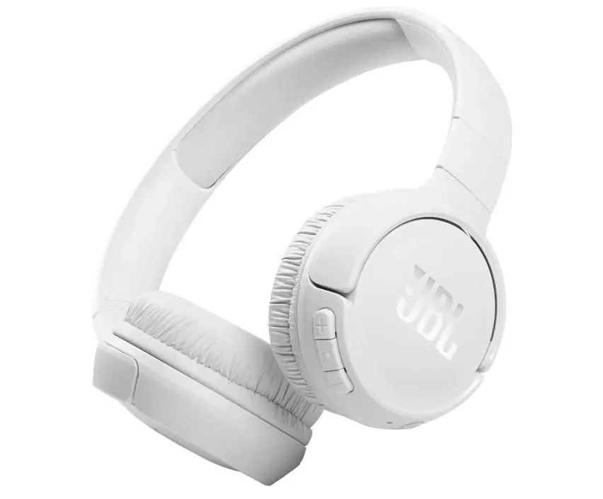 Casti On Ear JBL Tune 510, Wireless, Bluetooth, Autonomie 40 ore, Alb