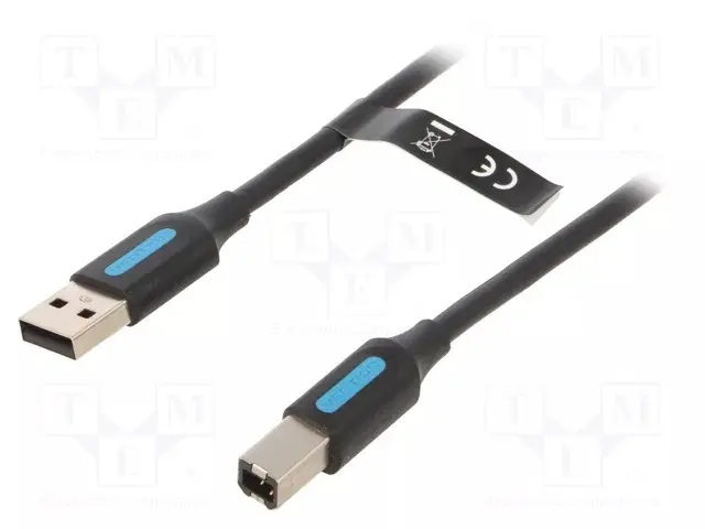 Cablu imprimantă Vention COQBJ USB 2 0 USB-B 5m negru