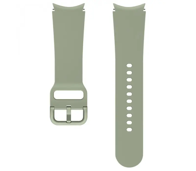 Curea Samsung Sport Band Galaxy Watch4 verde masliniu M L 20mm