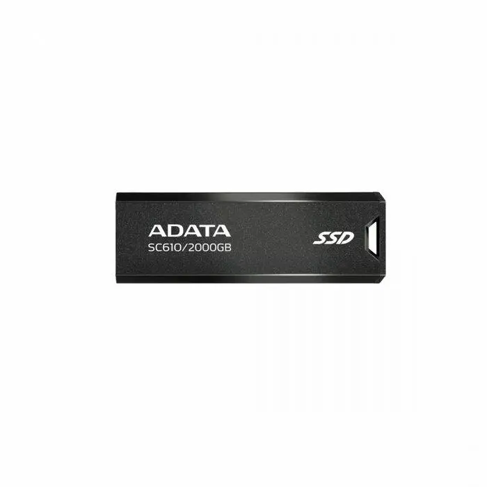 SSD extern ADATA SC610 2TB USB 3.2 Gen2 negru