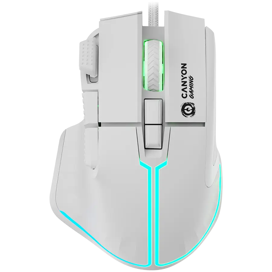 Mouse gaming Canyon Fortnax GM-636 White CND-SGM636W
