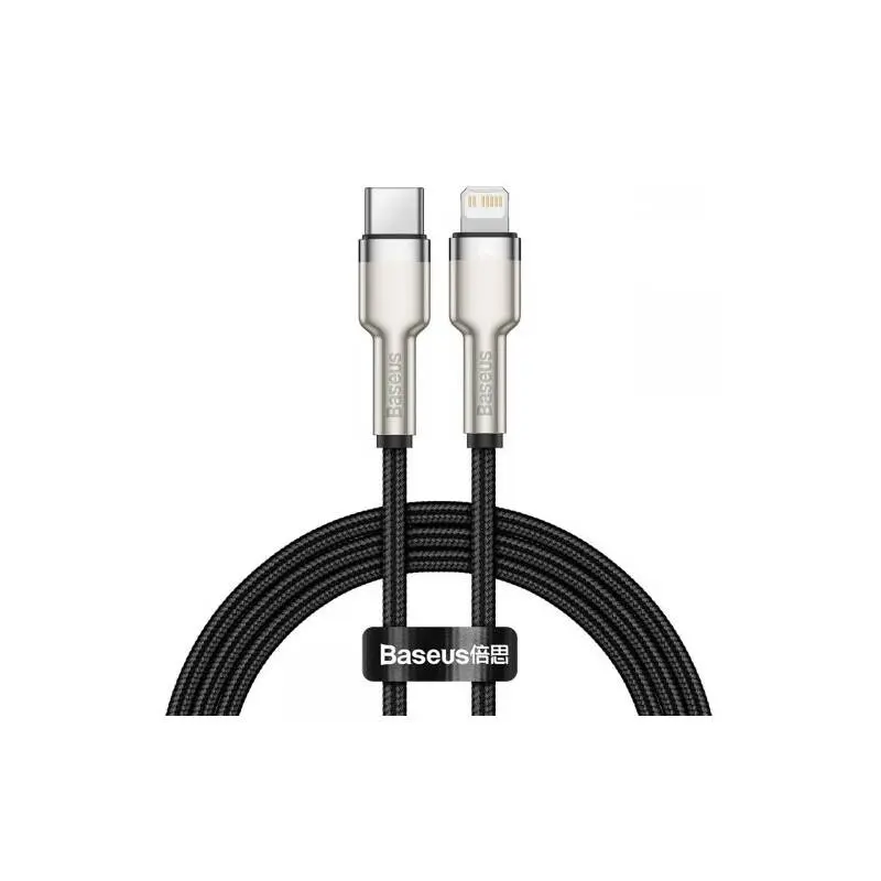 Cablu Baseus CATLJK-B01 USB-C Lightning PD 1m negru