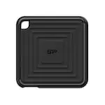 SSD Extern Silicon Power PC60, 512GB, USB 3.2 Gen2 Type-C, Negru