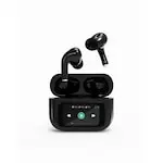 Casti Wireless Gembird TWS cu display LCD si anulare activa a zgomotului, negru, 10m, 20Hz-20kHz