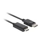 Cablu DisplayPort HDMI Lanberg 3 m negru