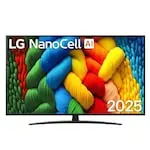 Televizor LED Smart LG 65NANO81A3A, 65″, 4K, 3840×2160, Wifi, Bluetooth