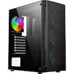 Carcasa gaming Gembird Fornax 400X, ARGB, negru, 390x200x449mm