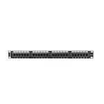 Patch panel Lanberg PPU5-1024-B Cat5e 24 port 1U negru