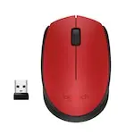 Mouse Logitech M171 wireless rosu