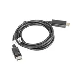 Cablu DisplayPort HDMI Lanberg 180 cm negru