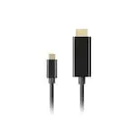 Cablu USB-C HDMI Lanberg 1m 4K negru