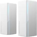 Sistem Mesh Wi-Fi Xiaomi DVB4458GL (2-pack), AX3000, dual-band, Wi-Fi 6, cu acoperire completa pentru casa