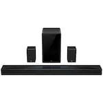 Soundbar TCL Q85H Pro, 7.1.4, 860W, Bluetooth 5.1, Dolby Atmos & DTS-Virtual:X, e-ARC (4K@120Hz), Subwoofer Wireless, Negru