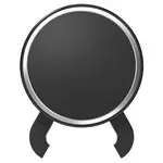 Încărcător auto Samsung Qi2 GP-PWU025WIBBW, negru, magnetic
