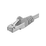 Patchcord PremiumCord FTP Cat 5e 10m gri FTP-5E-10-G