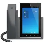 Telefon IP / VoIP, Grandstream, Ecran tactil 7″, PoE/PoE+, WiFI/Bluetooth, Android11