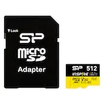 Card memorie Inspire, 512GB, microSDXC, set cu adaptor, clasa 10 UHS-I U3 V30