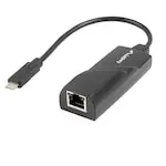 Adaptor LAN Gigabit Lanberg USB-C la RJ45 1000 Mbps