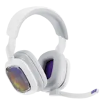 Casti Gaming Wireless Logitech Astro A30, Multiplatforma PS/PC, Lightspeed, Bluetooth, Alb