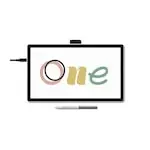 Tableta grafică Wacom One 14 DTC141W0 pen display