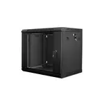 Dulap rack perete Lanberg WF01-6409-10B 9U negru 600×450 mm