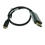 Cablu USB-C DisplayPort Lanberg 50 cm 4K 60Hz HDR