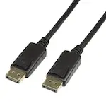 Cablu DisplayPort LogiLink CV0077 10 m 4K 60 Hz negru