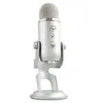 Blue Microfon Yeti Silver