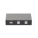 Comutator USB Gembird DSU-21 2 porturi gri