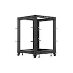 Rack deschis Lanberg 19 inch 15U negru OR01-6115-B