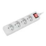 Prelungitor Lanberg PS1-04E-0150-W 4 prize alb 1 5 m