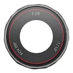 Sticla de protectie pentru obiectiv DJI Osmo Action 5 Pro, rezistenta la zgarieturi, hidrofoba, 32.25×32.35×4.48mm