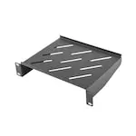 Raft fix pentru dulapuri suspendate, Lanberg, 10”, Negru