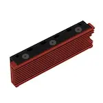 Cooler pasiv Axagon CLR-M2 rosu