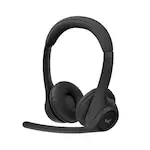 Casti wireless Logitech Zone 305, 2.4GHZ, Bluetooth 5.3, microfon, Negru