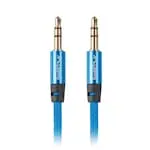 Cablu audio Lanberg jack 3 5mm 2m albastru premium