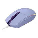 Mouse gaming G203 (910-005853), Logitech, Iluminare RGB LightSync, Lila